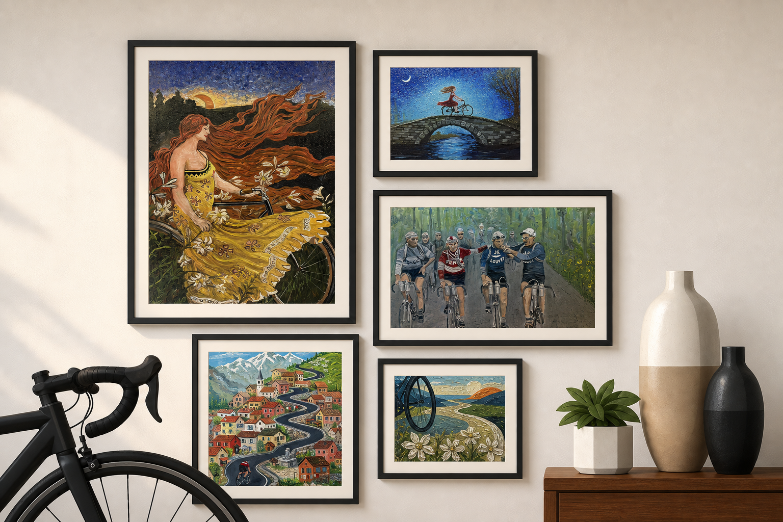 Fine Art Prints That Belong in a Cyclist's Home