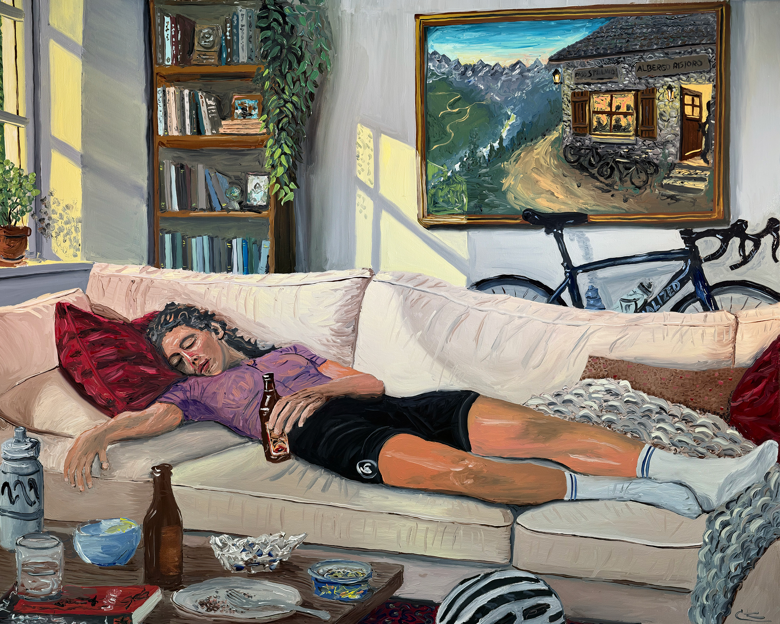 Couch Theory - On Earned Rest, Afternoon Light, and the Stelvio